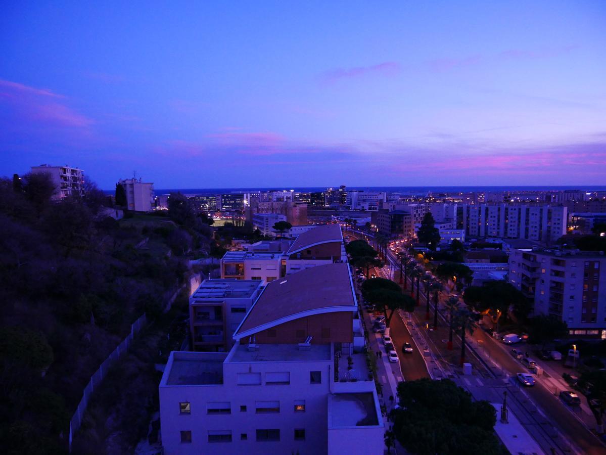 Appartement Rooftop 8 Personnes Grande Terrasse Avec Parking Quartier Aeroport نيس المظهر الخارجي الصورة